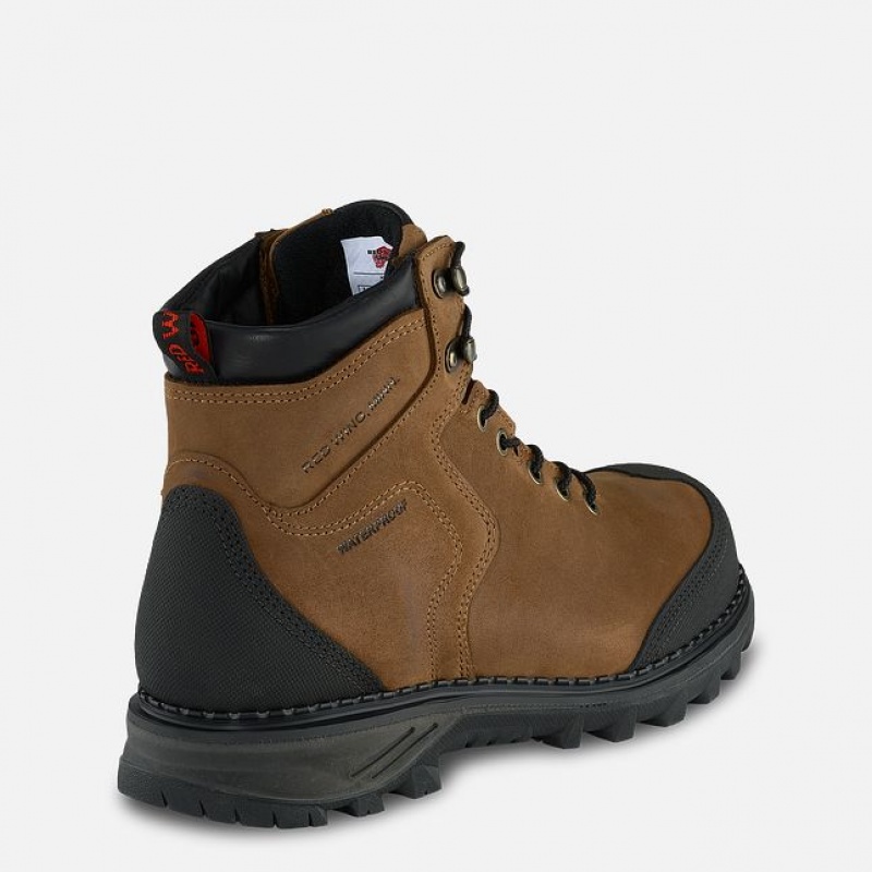 Botas de Trabalho Red Wing Burnside Masculino | 391270-GRC