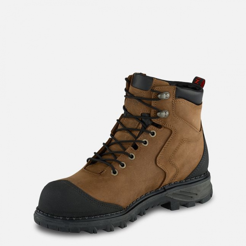 Botas de Trabalho Red Wing Burnside Masculino | 391270-GRC