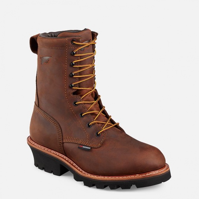 Botas de Trabalho Red Wing LoggerMax Masculino | 891273-OMZ