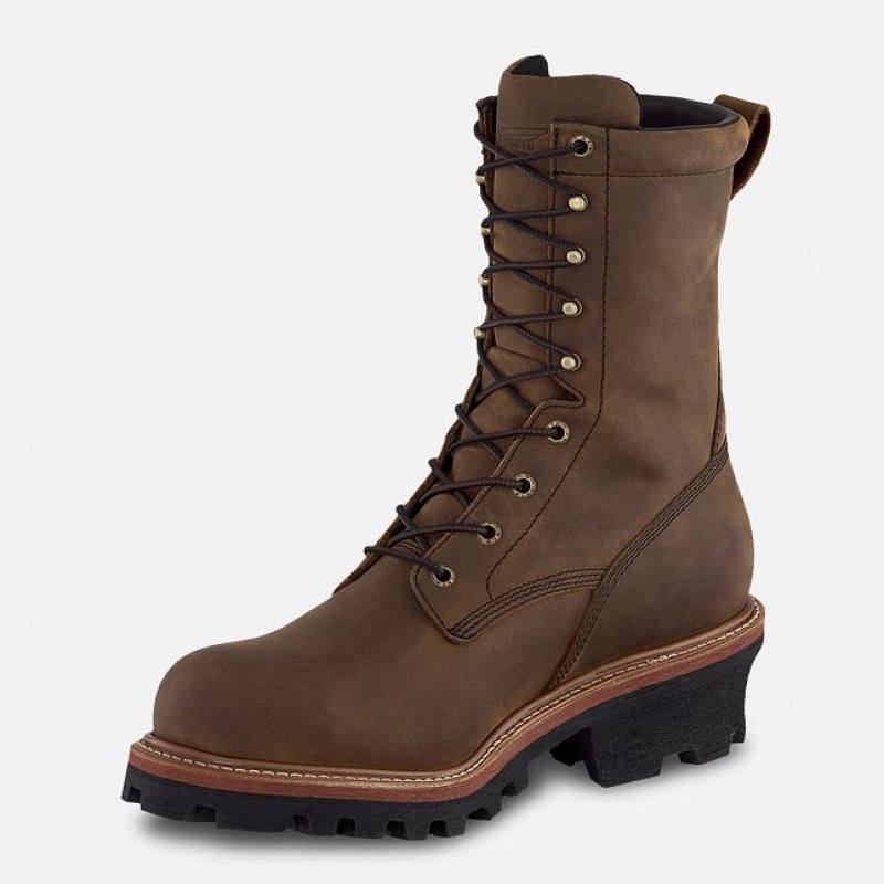 Botas de Trabalho Red Wing LoggerMax Masculino | 973420-URM